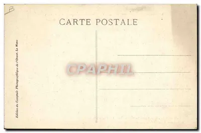 Soldato in uniforme — Davanti a bandiere e bandiera nazionale — Collezione Militare - E. AUBRY, Farmacista di prima classe, Connerre, Sarthe — Verso