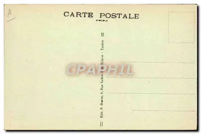 Marineoorlog - "Pierre Marrast", onderzeeboot van de eerste klasse — Uitgever P. Brâve, Toulon — Achterkant