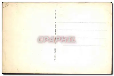 Submarino Cayman — N° 134 — Editor Émery, Toulón — Reverso