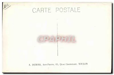 Sottomarino Joëssel — Tolone — A. Dubois — Verso