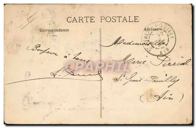 Toulon — Sottomarino francese "Gustave-Zédé" — Collezione A. Couturier, n°301 — Verso