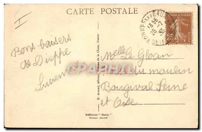 Dieppe — Les Tourelles i Teatr — Soby, n°165 — Rewers