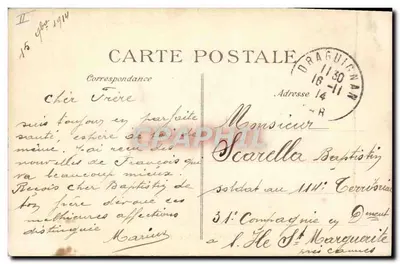 Draguignan — O Teatro — Editor ELD, n° 299 — Verso