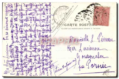Dieppe — O Teatro Municipal — V.P. Paris No. 6 — Verso