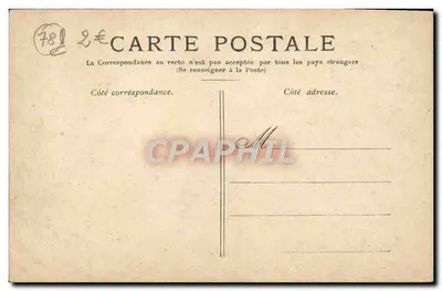 Versailles — Le Parterre du Nord — Graphique — Verso