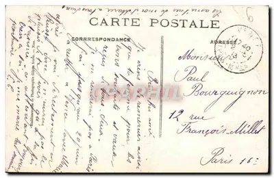 Wioska GOURDON i most nad rzeką Loup — linia południowa Francji (wys. 758) — wydawnictwo Giletta — Rewers