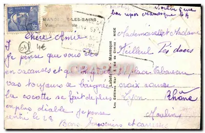 Manosque — widok ogólny — Wydawnictwo Mar de Cimiez — Rewers