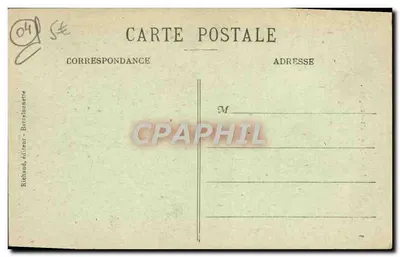 Piekne Alpy. — Jezioro LAUZET (wys. 900 m.) — W tle, małe Séolanes. — Richand, wydawca - Barcelonnette — Rewers