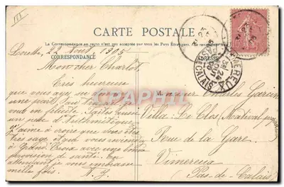 O Pequeno Juiz — Silêncio, ou eu faço evacuar a sala — Sociedade A. Beaumont & Cie, Nantes — Verso