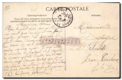 A Família Steinheil — O Caso da Impasse Ronsin — Cliché Harlingue — Verso