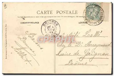 Refúgio de Rabuons — Massif das Trevas — St-Etienne-de-Tine (Alpes-Maritimes) — Coleção Artística — Verso