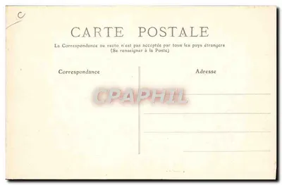 Locomotiva da Compagnie d'Orléans — 2º tipo — série 300 a 400 — n° 325 — Coleção F. Fleurty — Verso