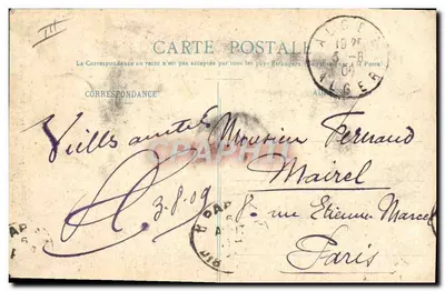 Algerien - Einheimische Typen - Die Schöne 'Zinah' - E. L., Verlag Alger — Rückseite