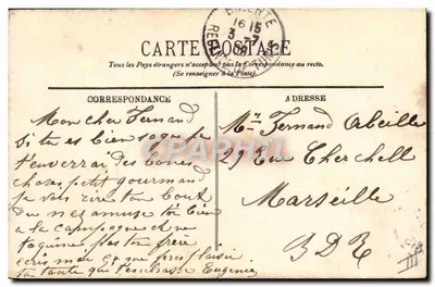 Beduine mit ihrem Kind — LL. — SCÈNES ET TYPES — n°6394 — Rückseite