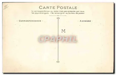 Coração de Jesus — Bandeira tricolor com o Coração Sagrado — Imp. H. Arnaud, Lyon, Paris — Verso