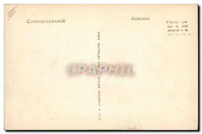 Onderzeeboot tijdens een duik — Marine de Guerre — L.L. — Achterkant