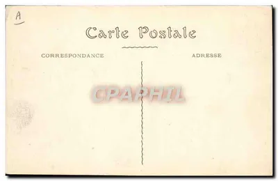 La Rochelle-Pallice — Submarino na Eclusa — Editor não identificado, n.º 279 — Verso