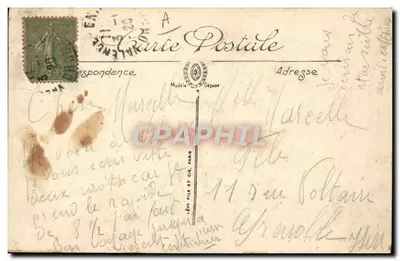 Toulon — Sous-Marin effectuant une plongée — LL. — Verso
