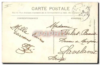 Draguignan - O Grande Teatro — editor Arteliers de Photographie Gublin, n° 1224 — Verso