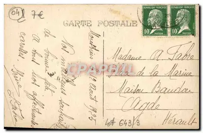 Moustiers-Sainte-Marie (B.A.) — La Chiesa ai piedi dei due Giganti — B.A. Editore — Verso