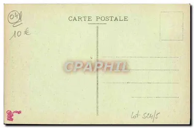 Moustiers Sainte-Marie (Basses-Alpes) — O Faubourg — Edição Carbenel — Verso