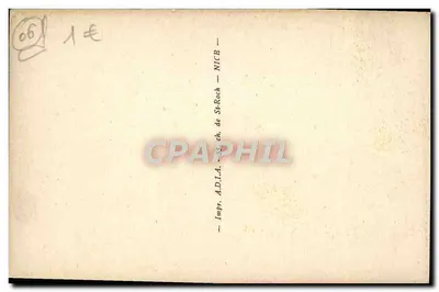 EZE-SUR-MER — Skarpa i most średniej corniche — seria 5876 — Rewers