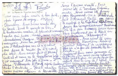 La Pointe d'Esquillon — widok z wybrzeżnej drogi — Phototypie CULLETTA — Rewers