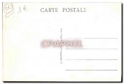 Nice - Het Casino - Fontein van de Liefde — Ed. Gilletta, n° 11 bis — Achterkant