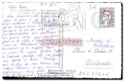 Cap Ferrat — Ogólny widok — Wydawnictwo S.A.R.P. 35-Bd Gorbeia, Nice — Rewers