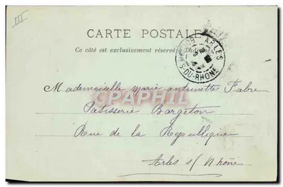 La donna avvocato — scena umoristica — cliché A. Morinet, Nancy, n°8 — Verso