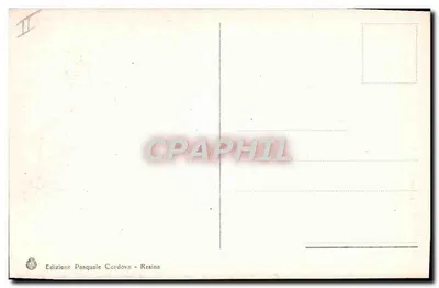 Wulkan Vesuvius - ściana krytyczna — Wydawnictwo Pasquale Cordova, Resina, nr II — Rewers