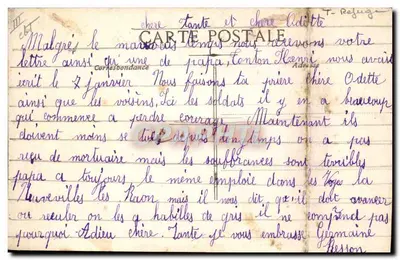 Devant le Chalet Refuge au pied du Mont Gerbier de Jonc — Touristes se rafraîchissant à la source de la Loire — Éditeur Frépout Va, n° 520 — Verso