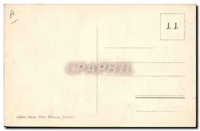 Chamonix — Hut van de Grands-Mulets — J.J. 5049 — Achterkant