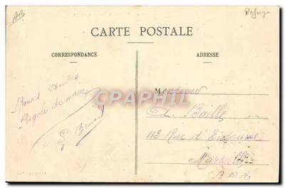 Nas Alpes - Um Refúgio — A. Sáuvaigo, Nice — Verso