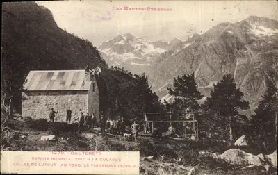 Nơi ở Russell - Cauterets — Les Hautes-Pyrénées, cảnh quan thung lũng Lutour với Vignemale ở phía sau