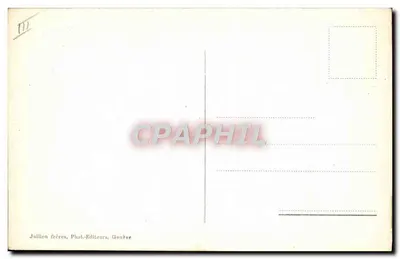 Chamonix — Hut van de Grote Mulets — J.J. 5049 — Achterkant