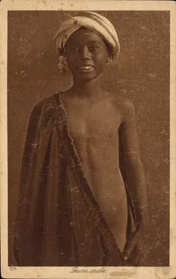 Jovem árabe — retrato — editor L. & L., n° 734