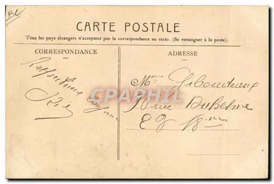 M. G. Parisé — Muzyka Garde Républicaine — wydawca nieznany — Rewers