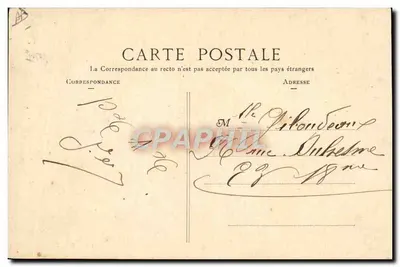 Garde Républicaine — Revista de honra — CH. Debrogé — Verso