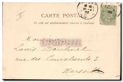 O Submarino GUSTAVE ZÉDÉ, com o Presidente da República a bordo — A. Sanguin, colecionador, n° 521 — Verso