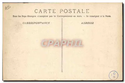 Submarino navegando à superfície — A. Bougault, n° 426 — Verso