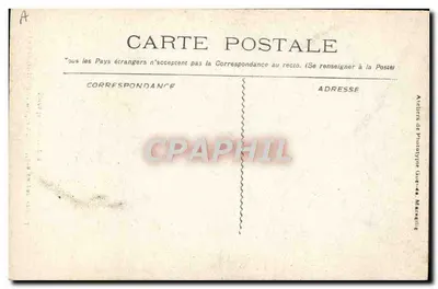 Catástrofe do "Iéna" — O Iéna visto por Triboré — Atelier de Fototipia Duquende, Marselha — Verso