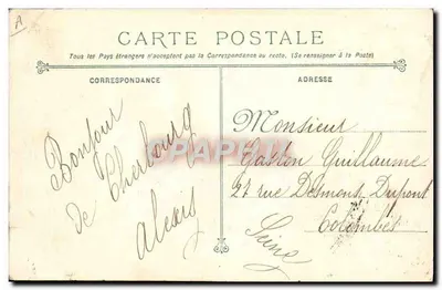 Navio IÉNA após explosão — vista da borda direita e do cais — Coleção P. B. Cherbourg — Verso