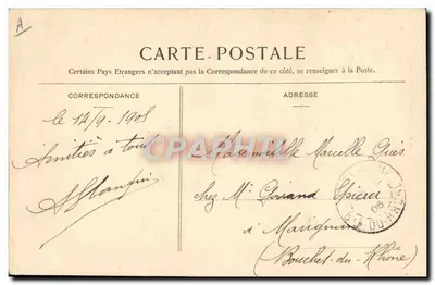 Girassé — avant d’un cuirassé — Gisèle Giraud, Toulouse — Verso
