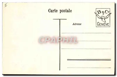 Genewa — Teatr — B&Co Genève, n° 478 — Rewers