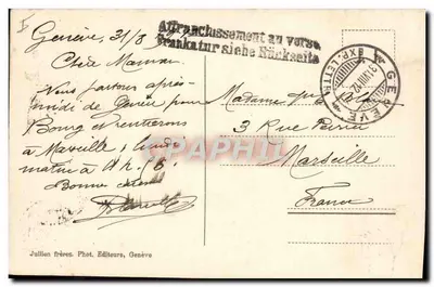 Genewa — Teatr — J. J. 649 A — Rewers