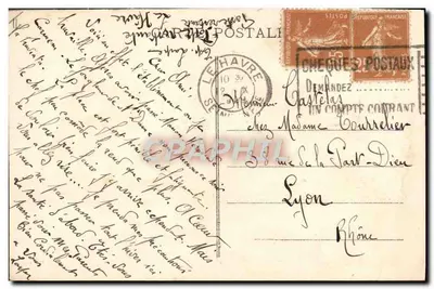 Le Havre - El Gran Teatro — editor Nemits, n° 2046 — Reverso
