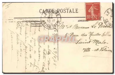 Le Havre — O Teatro — LL. n° 251 — Verso