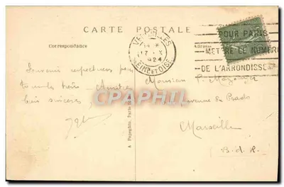 Versailles — Hameau di Maria Antonietta — La Latteria e la Torre di Malborough — A.P. n°126 — Verso