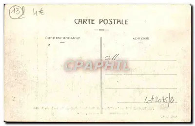 Saint-Tararecon — Zamek Króla Renégo położony nad brzegami Rony, obecnie więzienie — Coll. L. A. — Rewers
